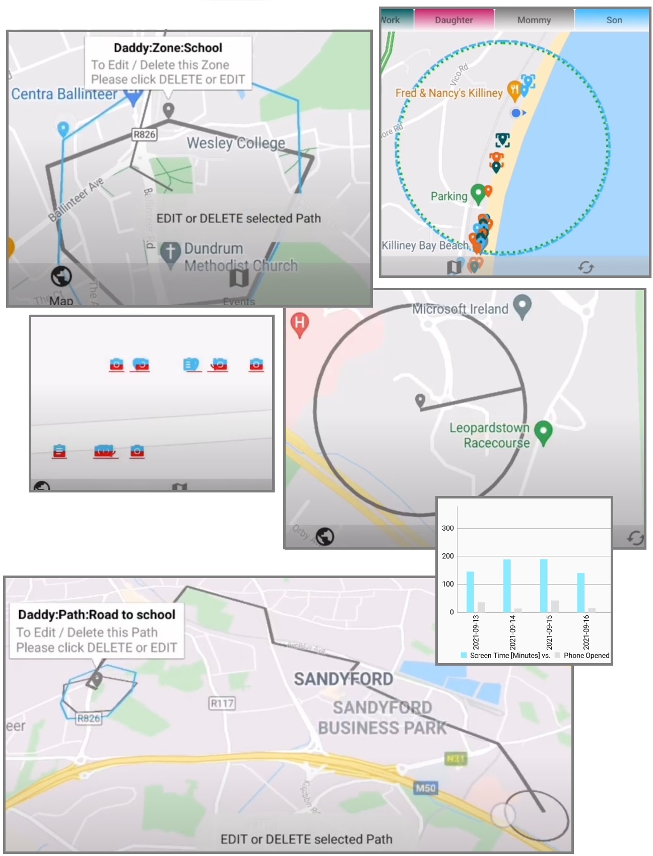 Proximity and geofencing for more safety.